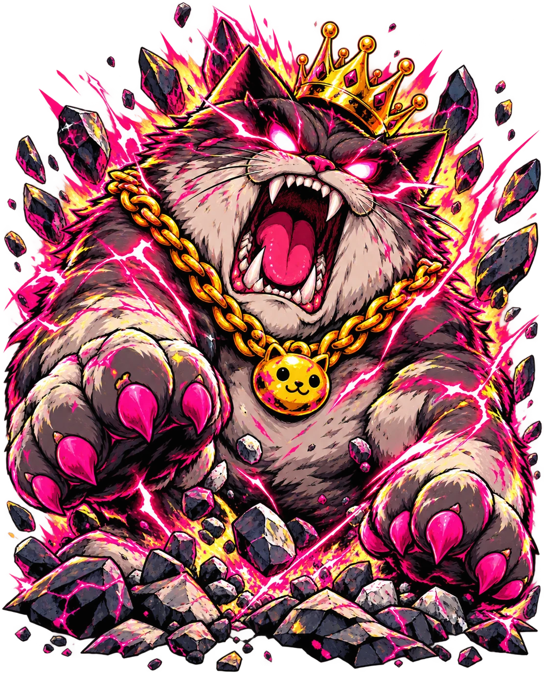 The Big Cat in phase 3, rage mode