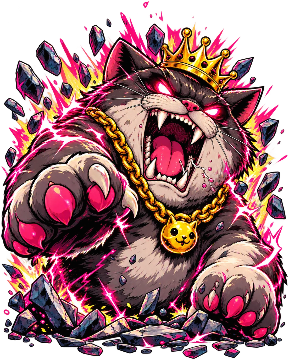 The Big Cat in phase 2, enraged