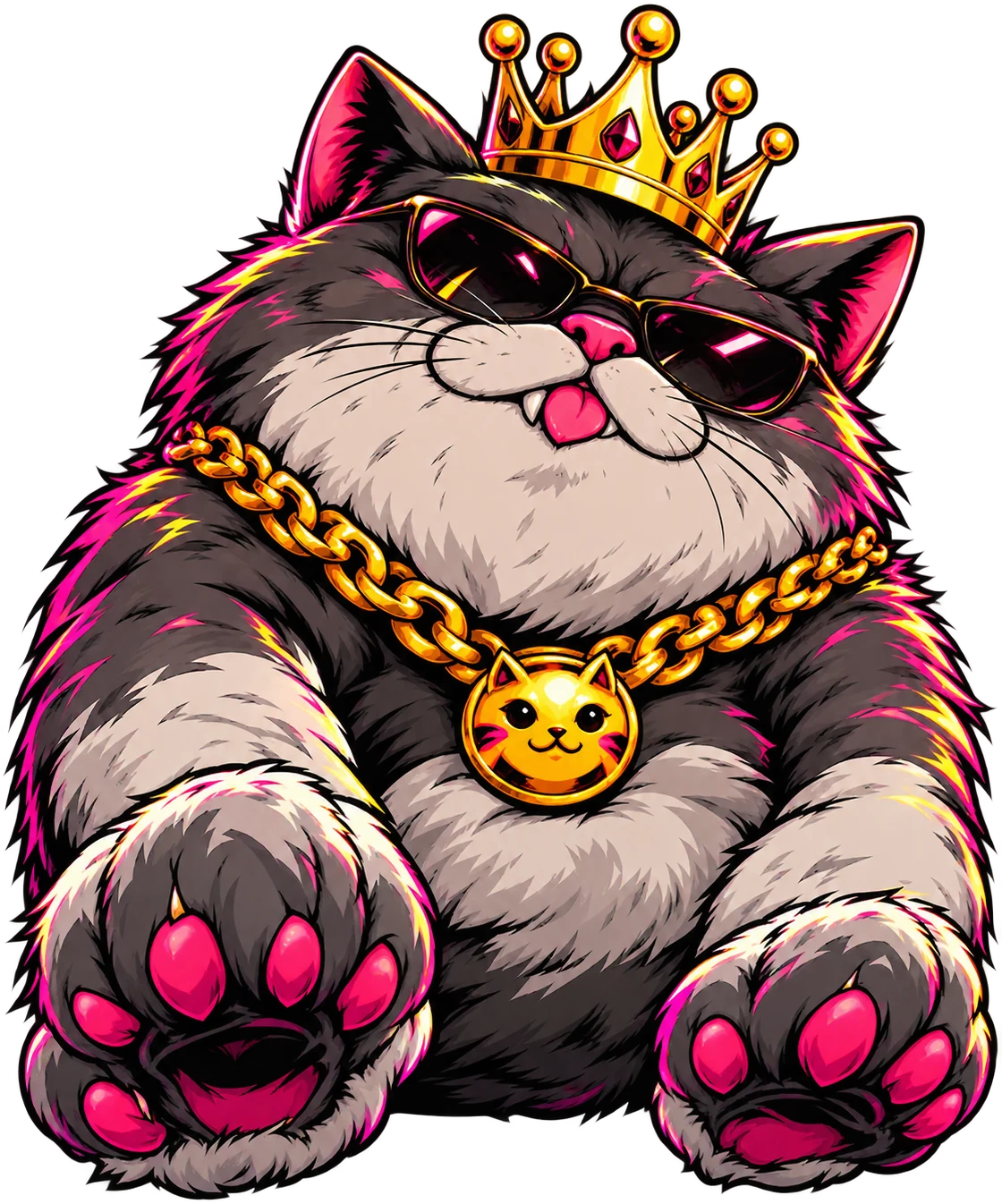 The Big Cat in phase 1, normal